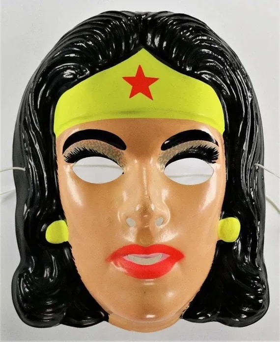 Wonder Woman Mask Circa 1970s