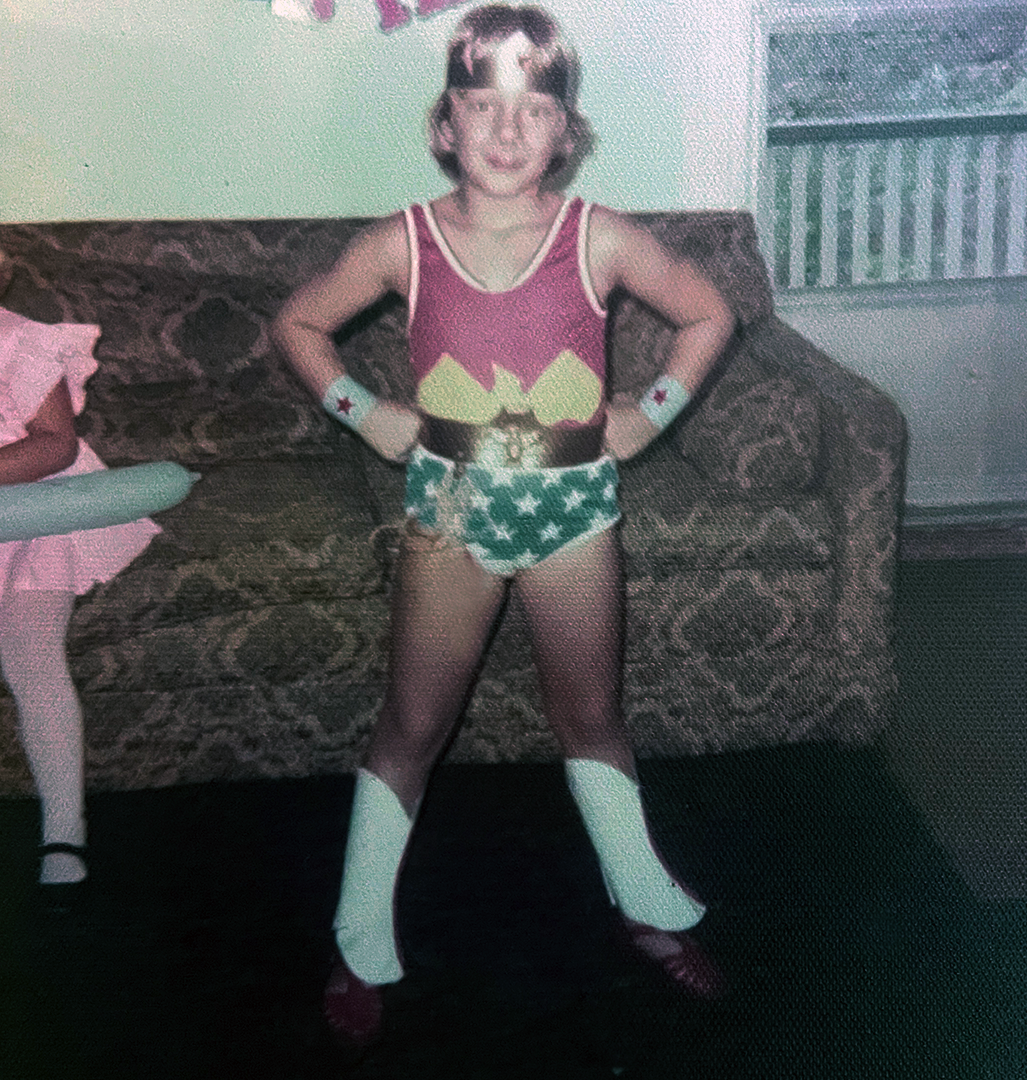 Halloween 1978 - no mask because of my cleft lip